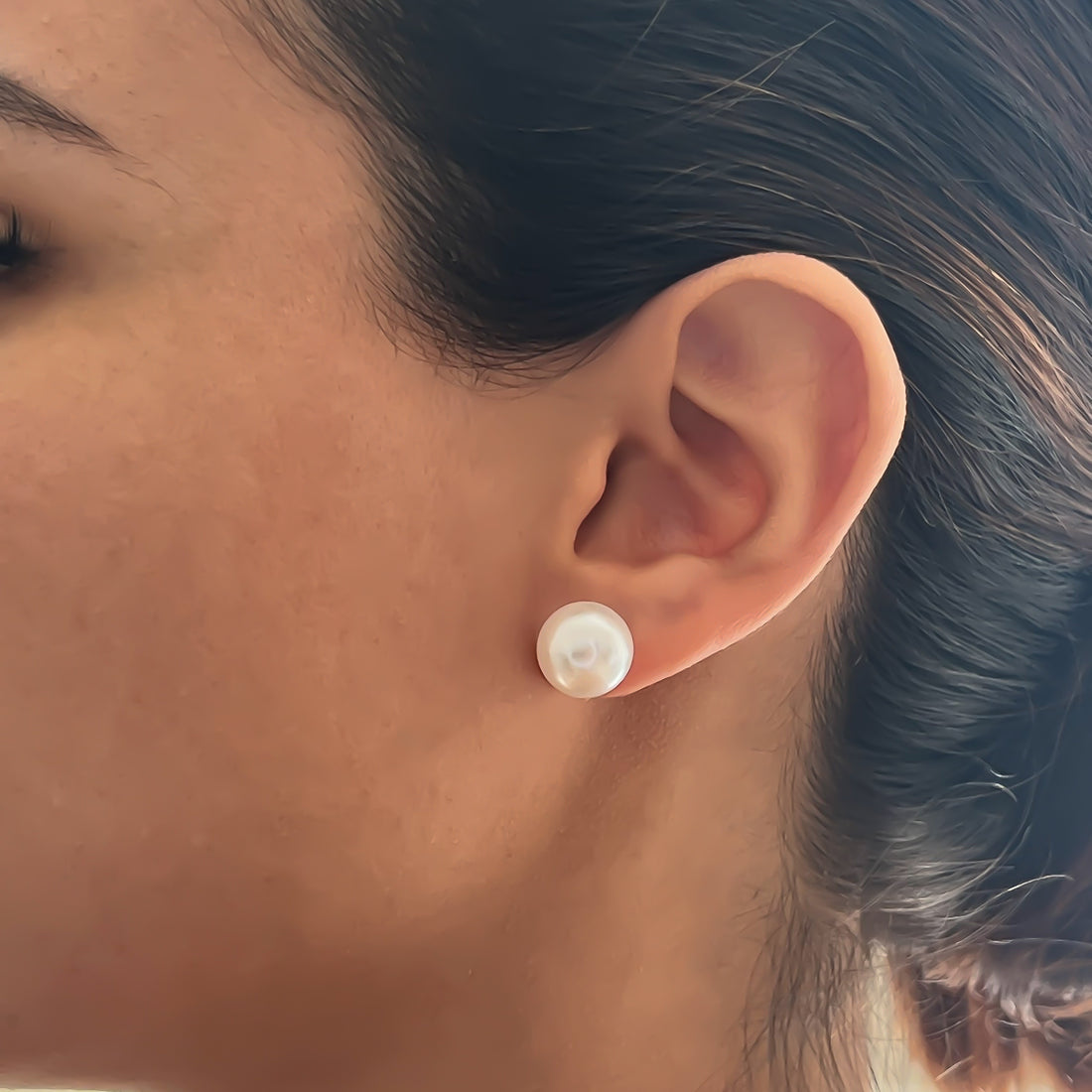 Arete Perla  grande